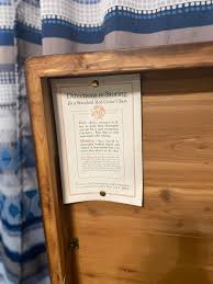 Sold at Auction: WOODEN STANDARD RED CEDAR CHEST