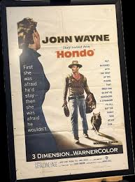 Original Movie Poster 'John Wayne Hondo', 1953 | #298377