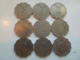 Hong Kong Coins, 2 Dollar Coins 1998 - Sell by the Piece - Etsy