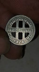 Antique 1924 Honolulu Rapid Transit Token | eBay