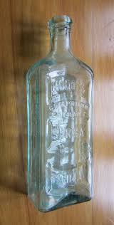 Vintage bottle - "Hood's Compound Extract Sarsa Parilla" | eBay