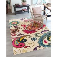 Unique Loom 9' 0 x 12' 2 Cream Estrella Rodeo Area Rug : Target