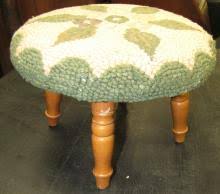 Sold at Auction: Vintage Babcock Phillips Foot Stool, 13"D x ...