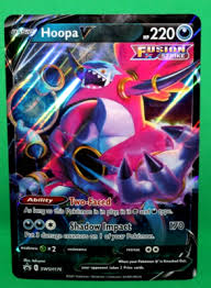 Pokemon Hoopa V HP220 '21 Fusion Strike Collectible *OVERSIZE CARD* Trading Card | eBay