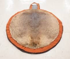 Sold at Auction: NORTH AMERICAN BEAVER PELT WALL RUG