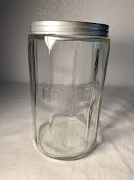 Vintage Hoosier Kitchen Cabinet Coffee Jar | eBay