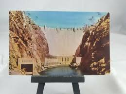 Vintage Hoover Dam Postcard / Natural Color by Mike Roberts ...