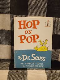 VINTAGE 1963 HOP ON POP BY DR.SEUSS BOOK CLUB EDITION | eBay