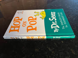 Hop on Pop Dr. Seuss beginner hardcover book #8 6.75"x 9.25" | eBay