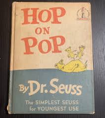 Dr. Seuss 1st Edition HOP ON POP 1963 Book Club Edition ...