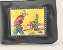 Vintage Cowboy Wallet - Etsy