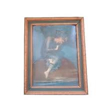 Antique ~ Gesso Frame Lithograph "Hope" by George Frederick ...