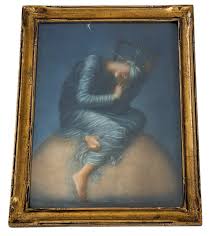 Watts, George Frederic" HOPE" (1817-1904) 14” x 11" Framed ...
