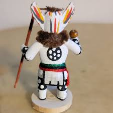 Acoma Wolf Miniature Kachina – Indian Summer Native American Art