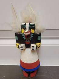 Vintage 5" Hand Carved Native American BADGER Kachina 5in ...