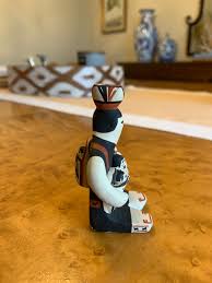 Vintage Jemez Pueblo Pottery Storyteller Figurine, Signed ...