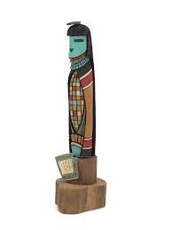 Lot - RON KOOPEE HOPI HAND CARVED CORN MAIDEN KACHINA