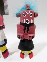 1960s ROUTE 66 New Mexico 3 KACHINA DOLLS Hopi Fred Harvey ...