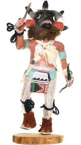 12" Tall OOAK Vintage Hopi Ogre Kachina Doll by Edward ...