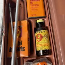 VINTAGE HOPPE'S GUN CLEANING KIT (OIL, PATCHES, RODS) (t7) | eBay