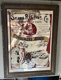 Vintage Sears Roebuck Consumers Guide Advertising Ad Mirror ...