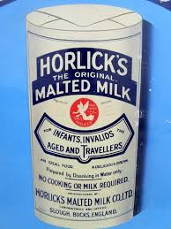 1930's Antique Rare Horlicks Malted Milk Ad Porcelain Enamel Sign Board England | eBay