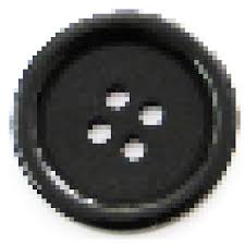 Buttons 1 Inch (1”) 4 Hole - White Black Clear，1 pc ,Second ...