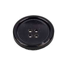 Black Horn Button - 40L/25.5mm