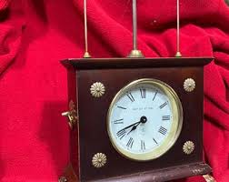 Horolovar Flying Pendulum Clock, Restored Mechanical Key ...