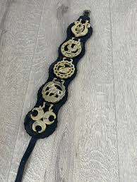 Small Plastic Horse Brasses on Martingale Strap - Etsy Denmark
