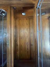 Ethan Allen Canterbury Oak Lighted China Cabinet for Sale in ...