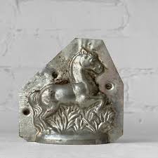 Antique Chocolate Horse Tin Mold (#37)