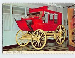 Postcard Cheyenne-Black Hills Stage Wyoming State Museum Wyoming USA | eBay