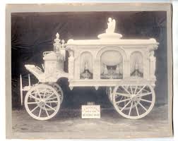 LARGE FORMAT PHOTOGRAPH – ADVERTISING – S.C. PEASE – ORNATE HORSE DRAWN HEARSE | eBay