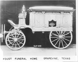 Foust Funeral Home Hurse Wagon - The Portal to Texas History