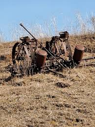 Horse drawn farm implements. Some of these I had never seen before.