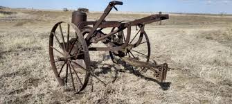 VINTAGE ONE ROW antique horse drawn planter seeder farm implement equipment $1,200.00 - PicClick