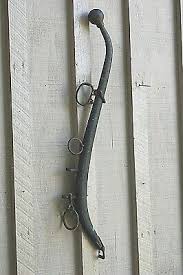 Antique Rustic Steel Horse Hames Iron Ball Knob Farm Tool Western Old Vintage a | eBay