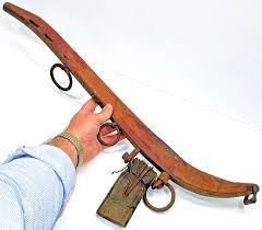 1800s antique red Horse Mule Hanes Hames w hand-wrought steel, single | eBay