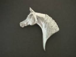 Arabian Horse Head Lrg L Pendant - Originals by Omar