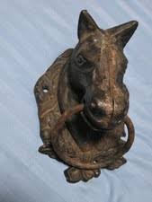 Horse Head Hitching Post In Collectible Cast Iron Metalware | eBay