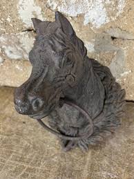 Sold at Auction: Horse Hitching Post