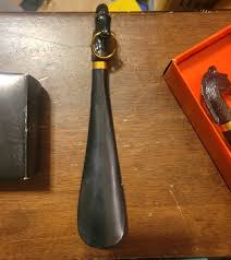 Vintage Horse Head Black Brush and Shoe Horn 2 Piece Set Plastic Collectible | eBay