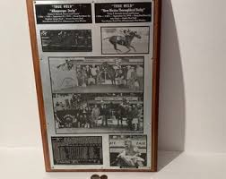 Vintage 1974 Metal and Wooden Heavy Duty Horse Plaque, True Weld, Albuquerque Derby, New Mexico Thoroughbred Derby - Etsy