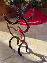 Horseshoe Reindeer - Etsy