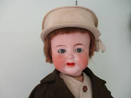 Antique Doll Porcelain German Character Boy K*R Type Bebe ...