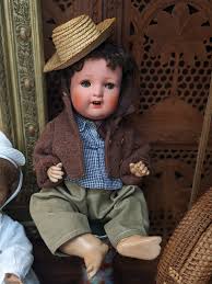 Composition Germany Doll Boy With Clothes /antique German ...
