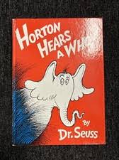 Horton Hears a Who! by Seuss (1954, Hardcover) for sale online | eBay Australia