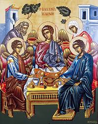 Icon of the Hospitality of Abraham (Holy Trinity)- 20th c ...