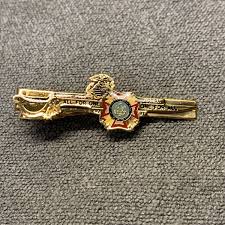 Vintage VFW All For One One For All Lapel Tie Pin Clip Bar ...